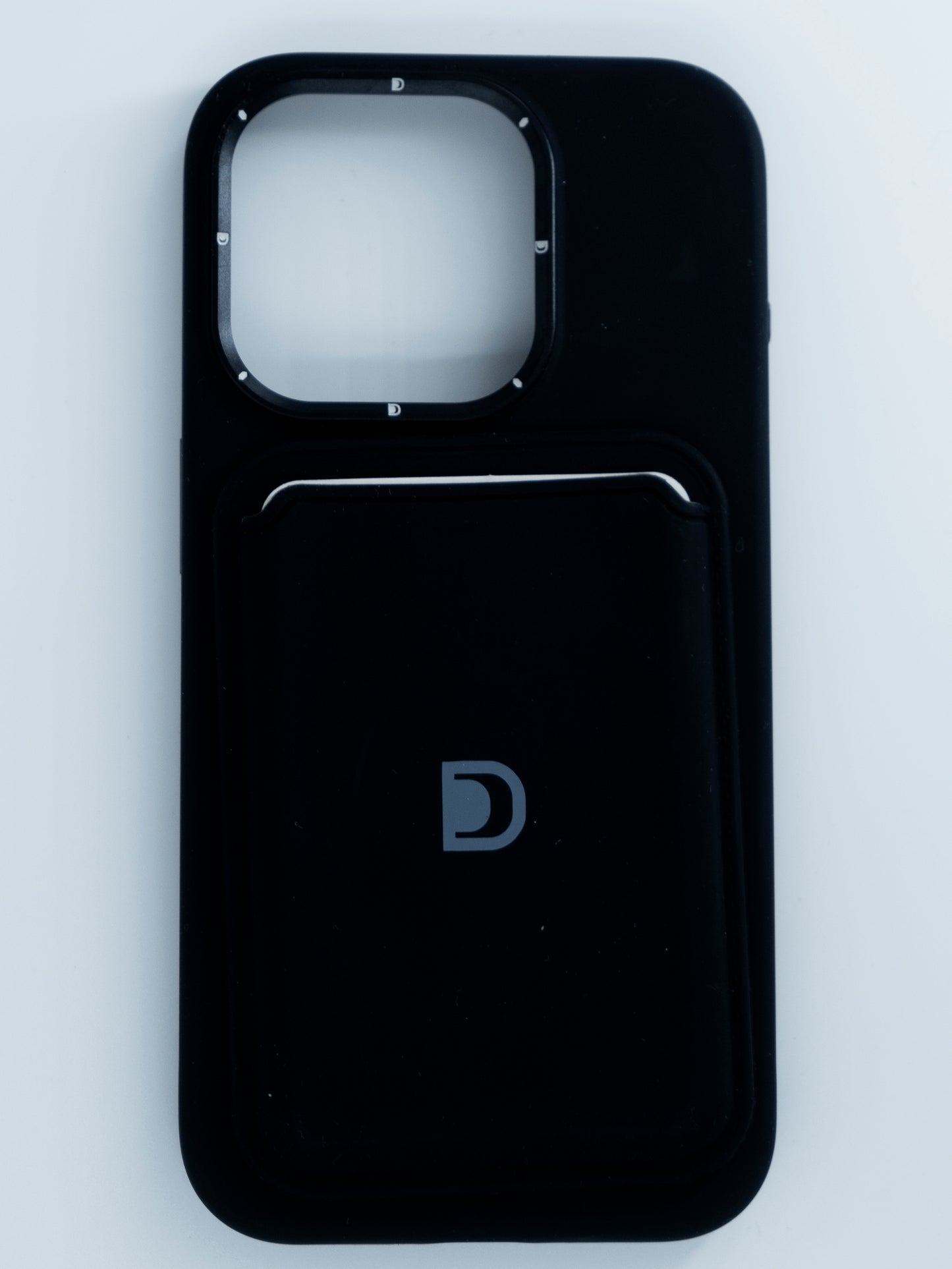 ARMMAX Premium Leatherette cover for iPhone 15 (Black)