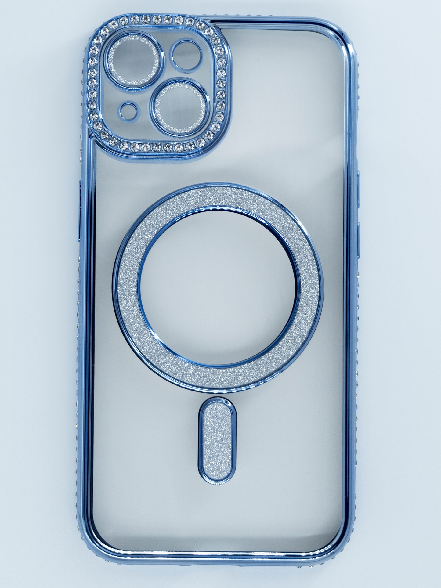 Diamond MG Case for iPhone 15 (Blue)