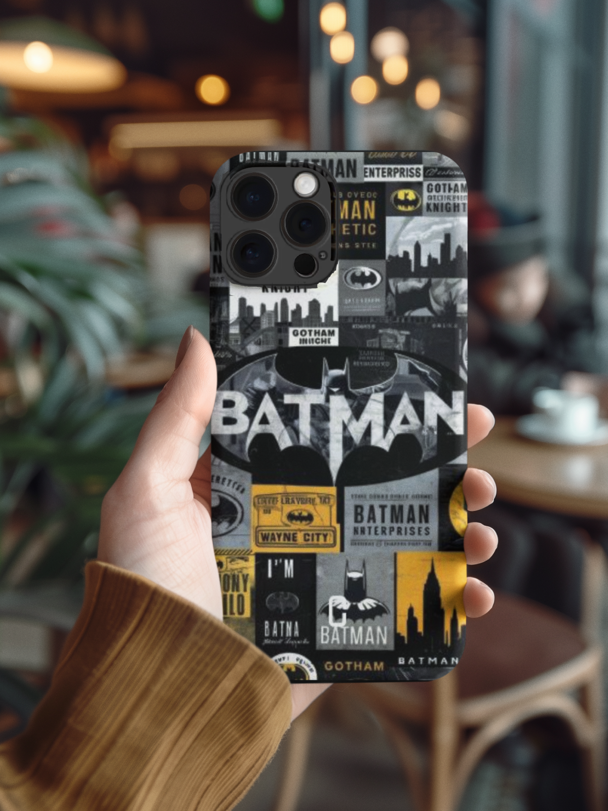 Case Chow Batman Printed Cover for iPhone 14 Pro Max