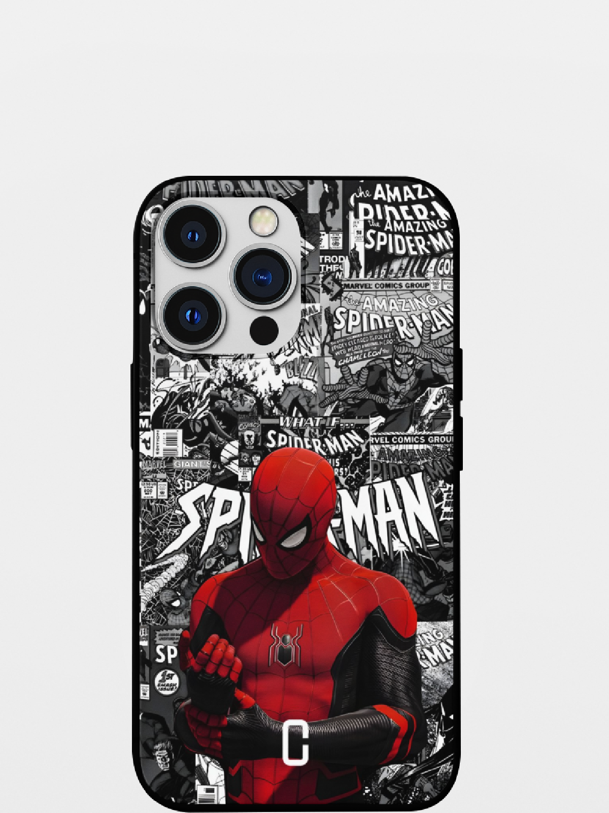 Case Chow Spider Man Print Cover for iPhone 15