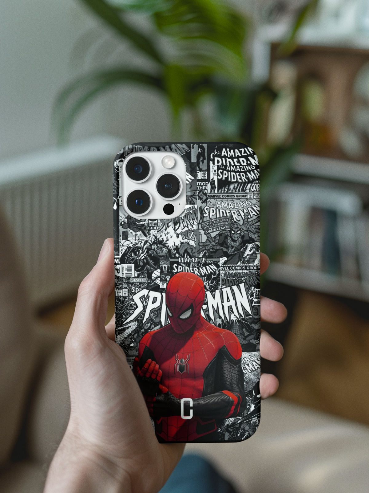 Case Chow Spider Man Print Cover for iPhone 15