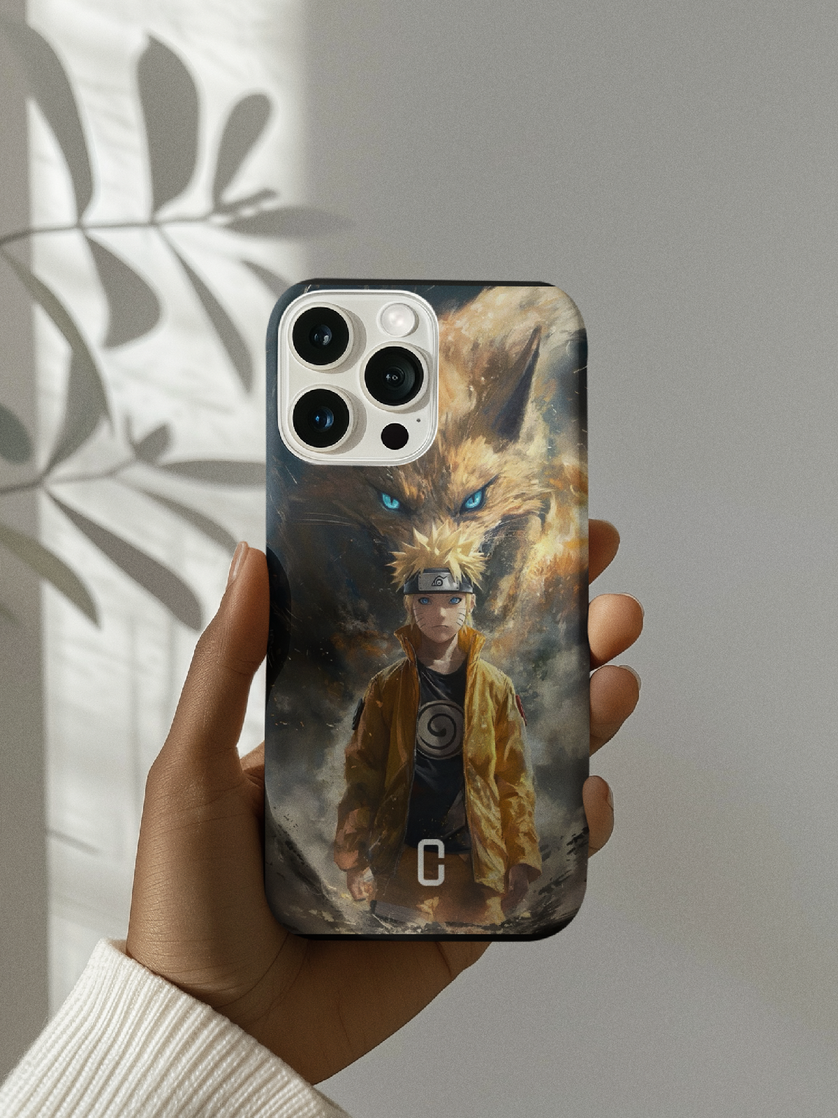 Case Chow Naruto Print Cover for iPhone 15