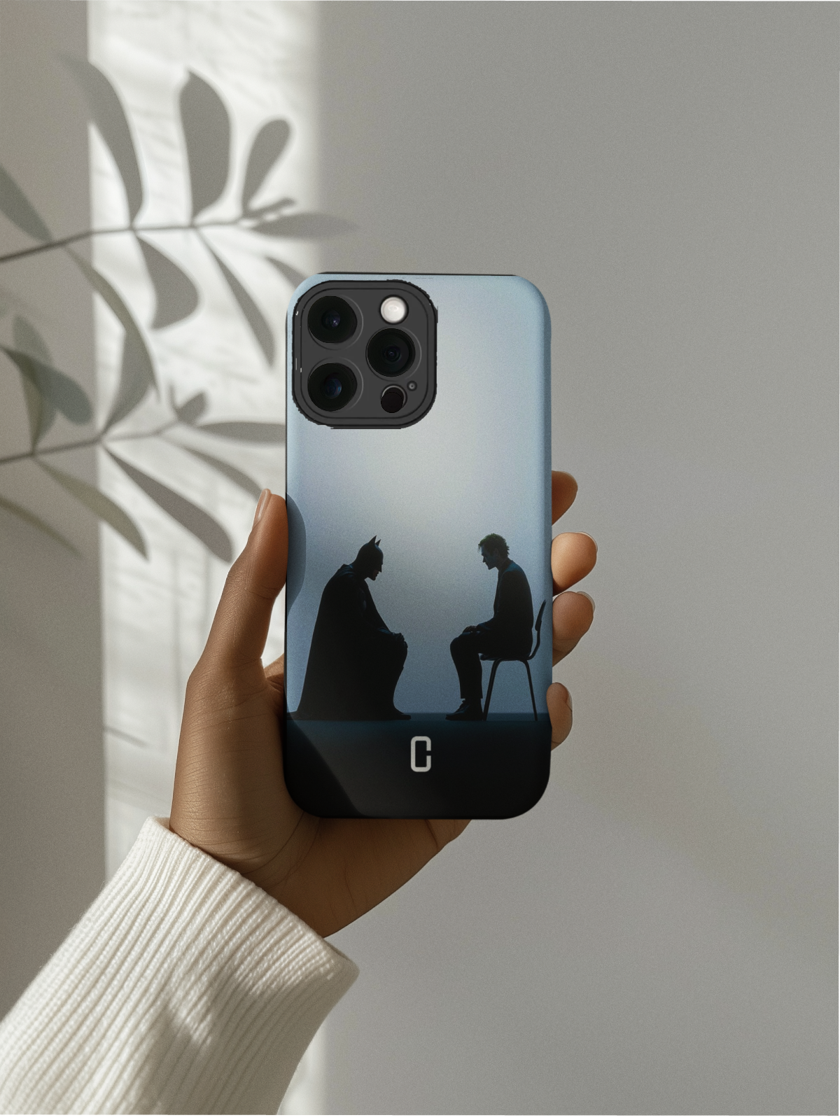 Case Chow Batman Print Cover for iPhone 15 Pro Max