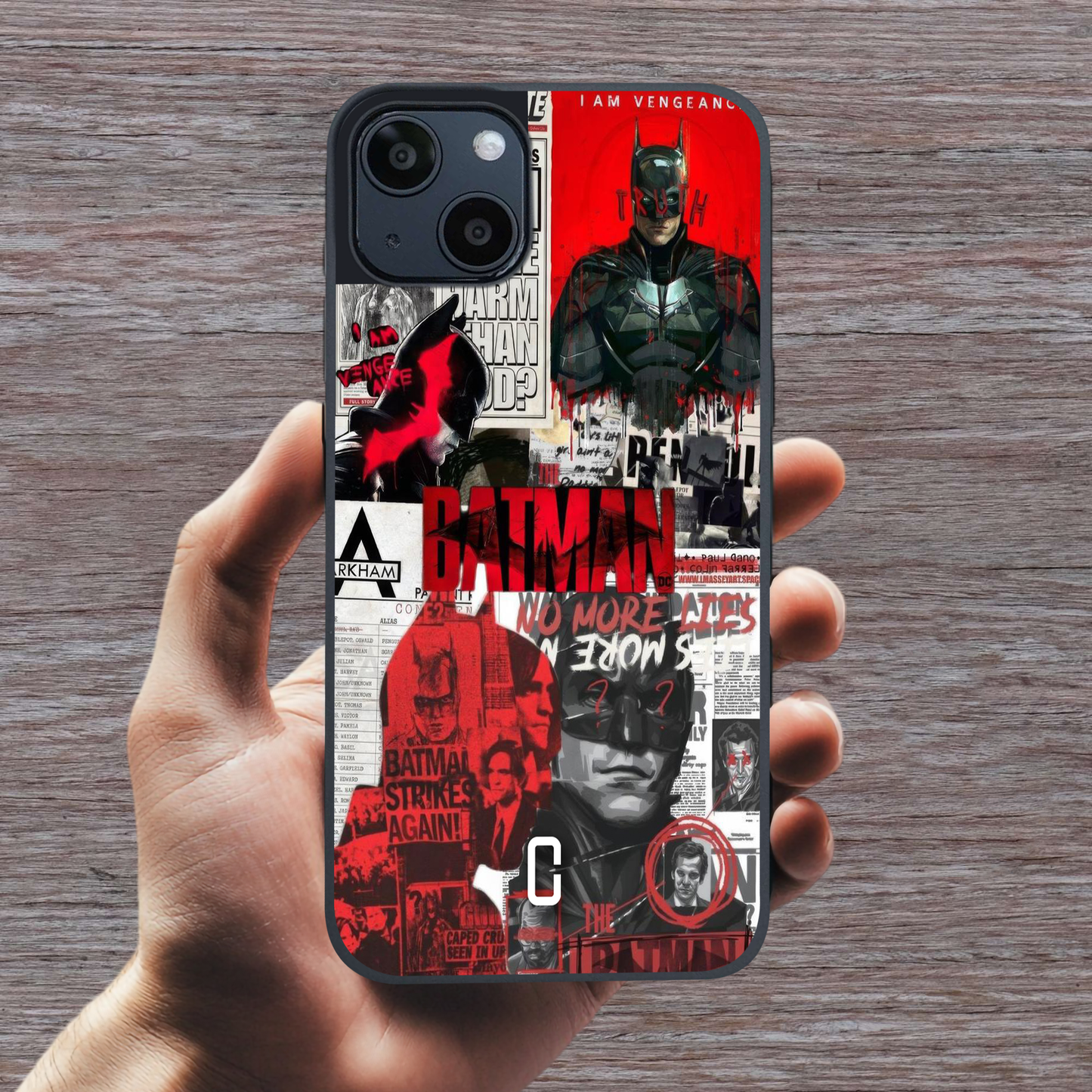 Case Chow's Batman Printed Cover for iPhone 14