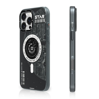 YoungKit Star Wars Themed Cover for iPhone 16 Pro Max (MagSafe, Black)