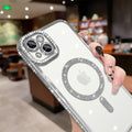 Diamond MG Case for iPhone 14 (Silver)