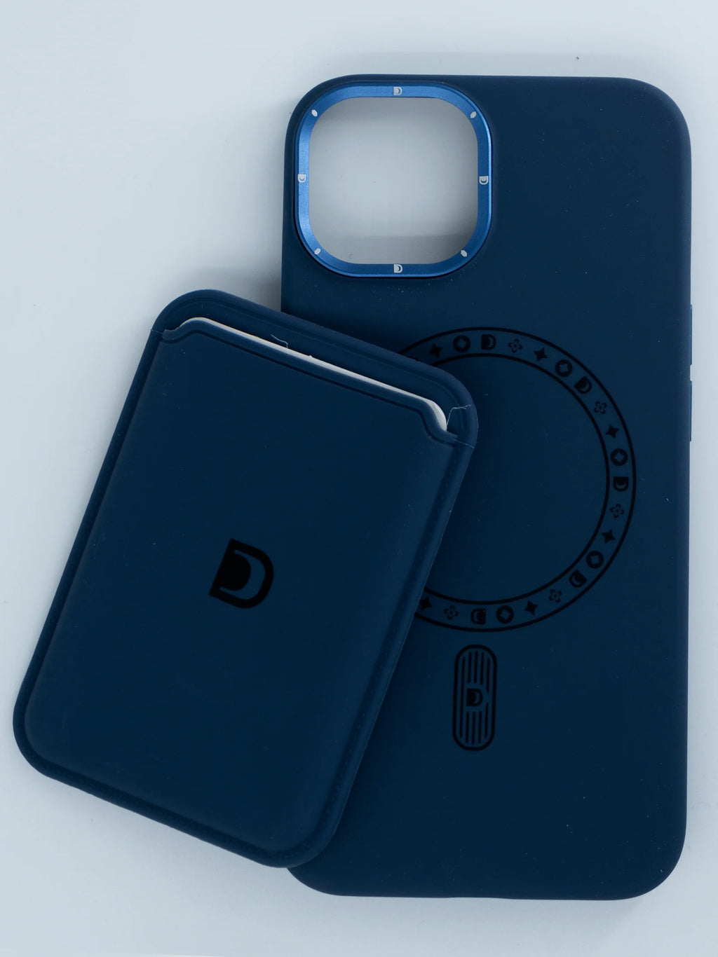 ARMMAX Premium Leatherette cover for iPhone 15 Pro Max (Blue)