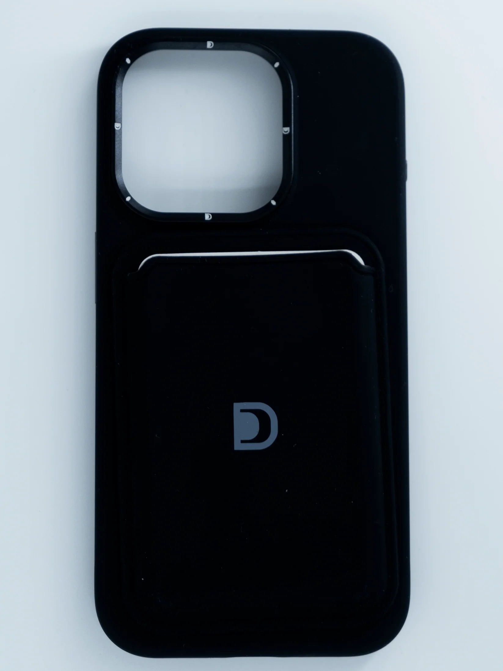 ARMMAX Premium Leatherette cover for iPhone 15 (Black)