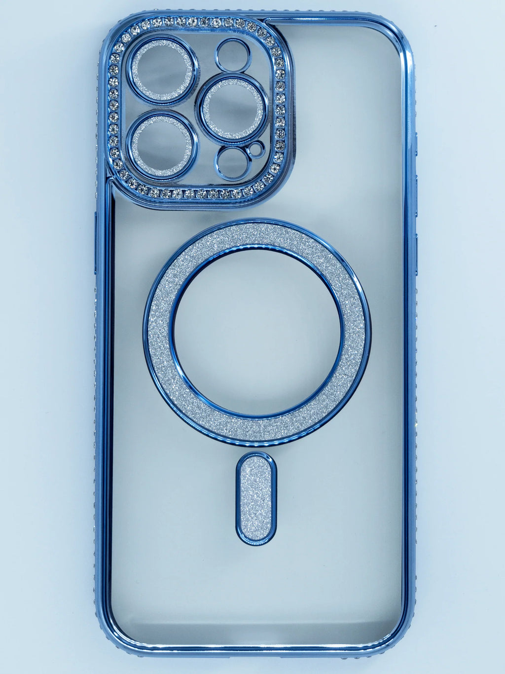 Diamond MG Case for iPhone 15 Pro Max (Blue)