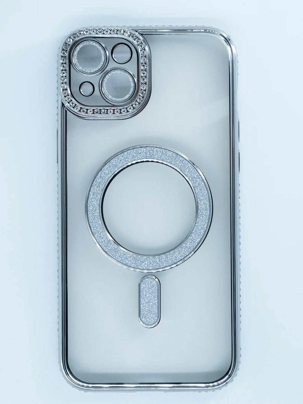Diamond MG Case for iPhone 14 (Silver)