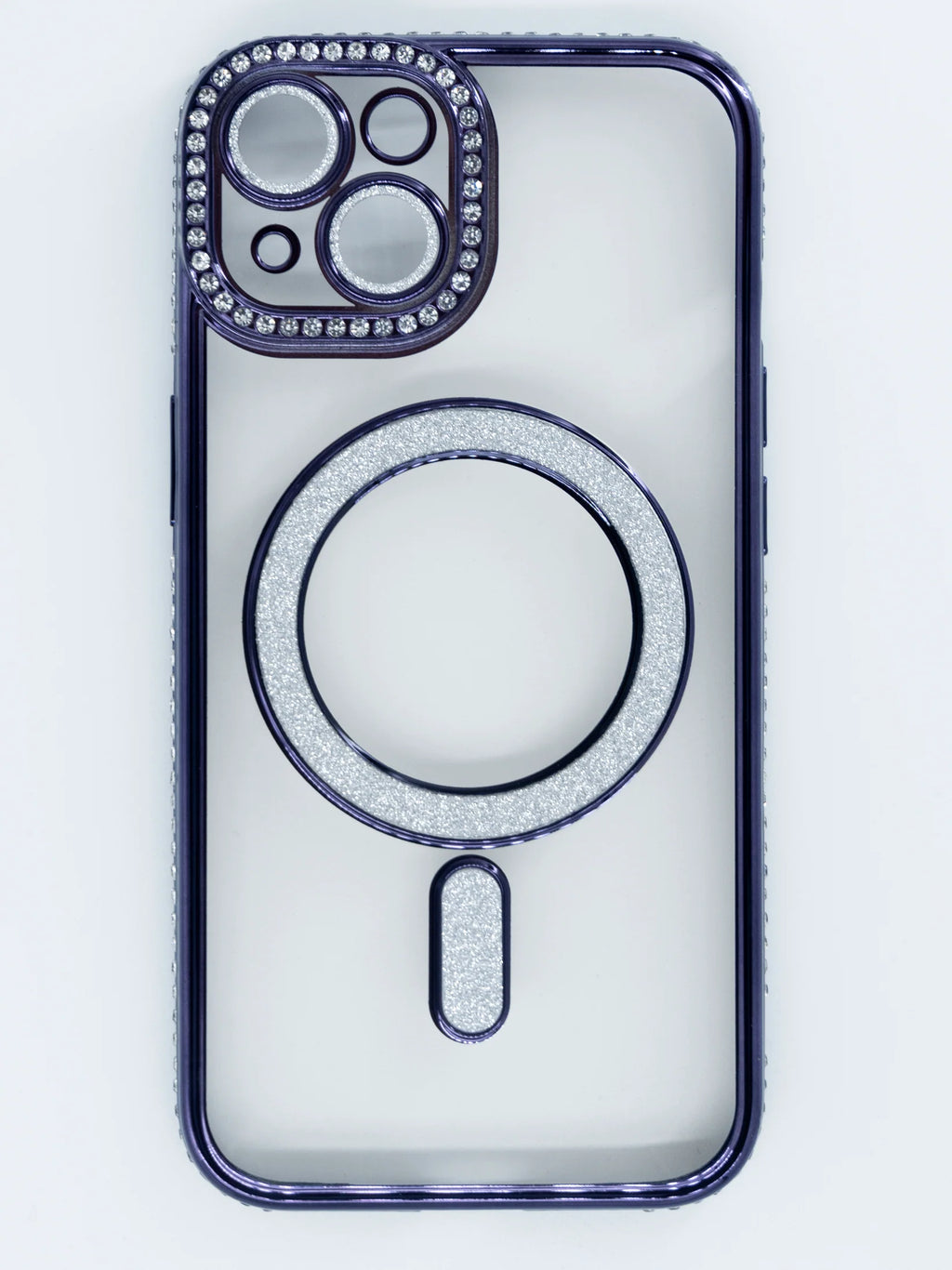 Diamond MG Case for iPhone 15 (Purple)