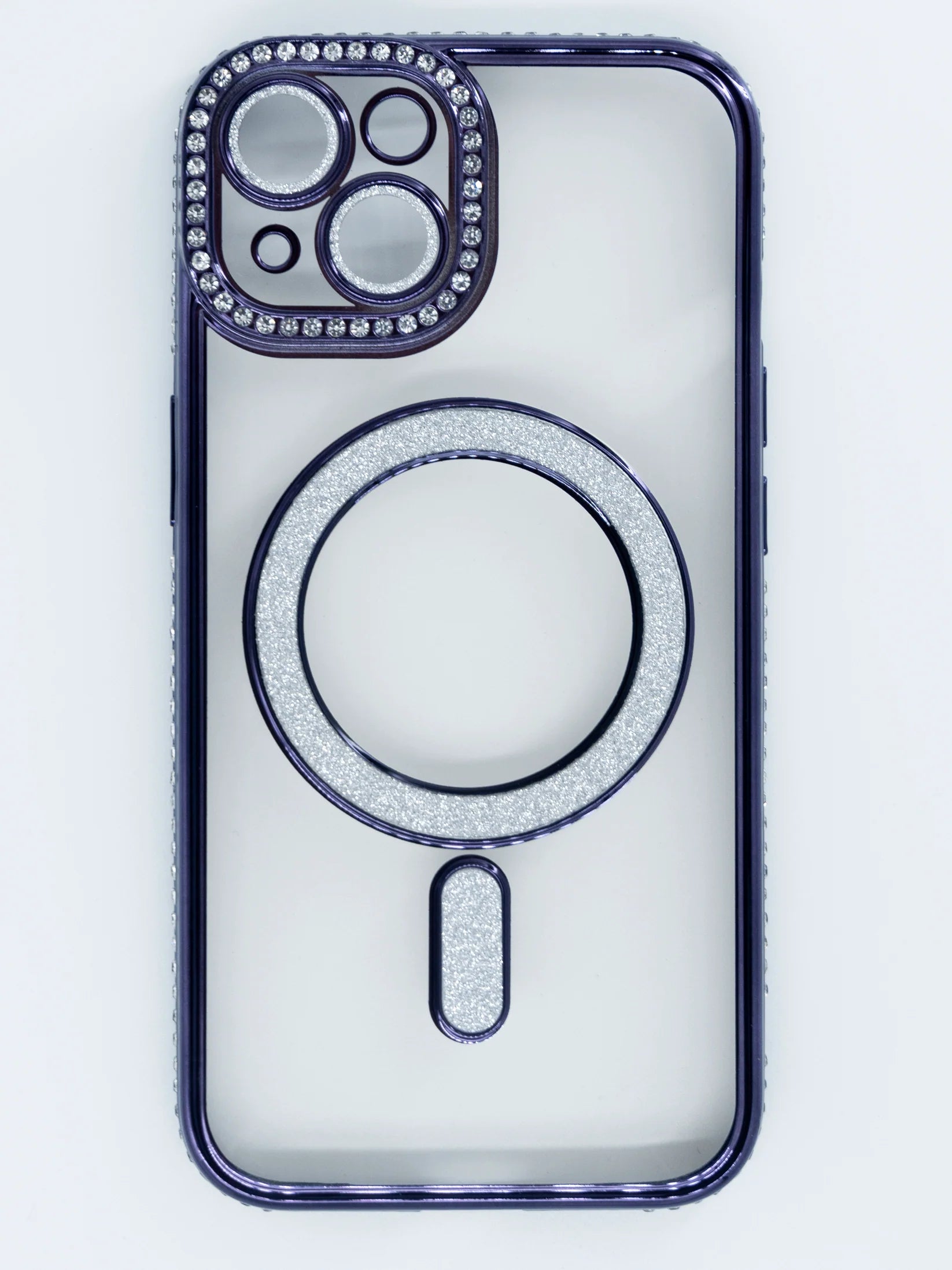 Diamond MG Case for iPhone 15 (Purple)