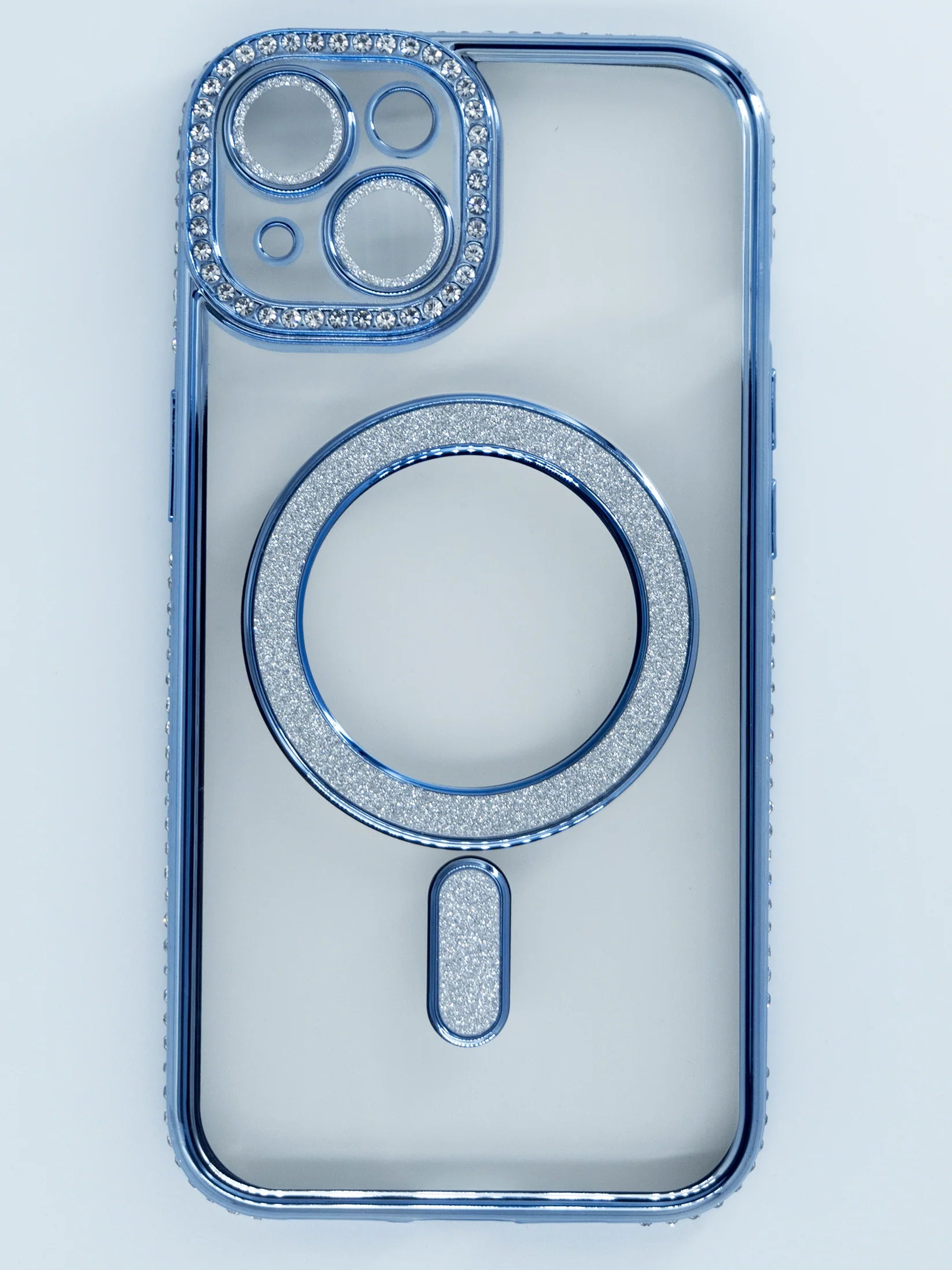 Diamond MG Case for iPhone 15 (Blue)
