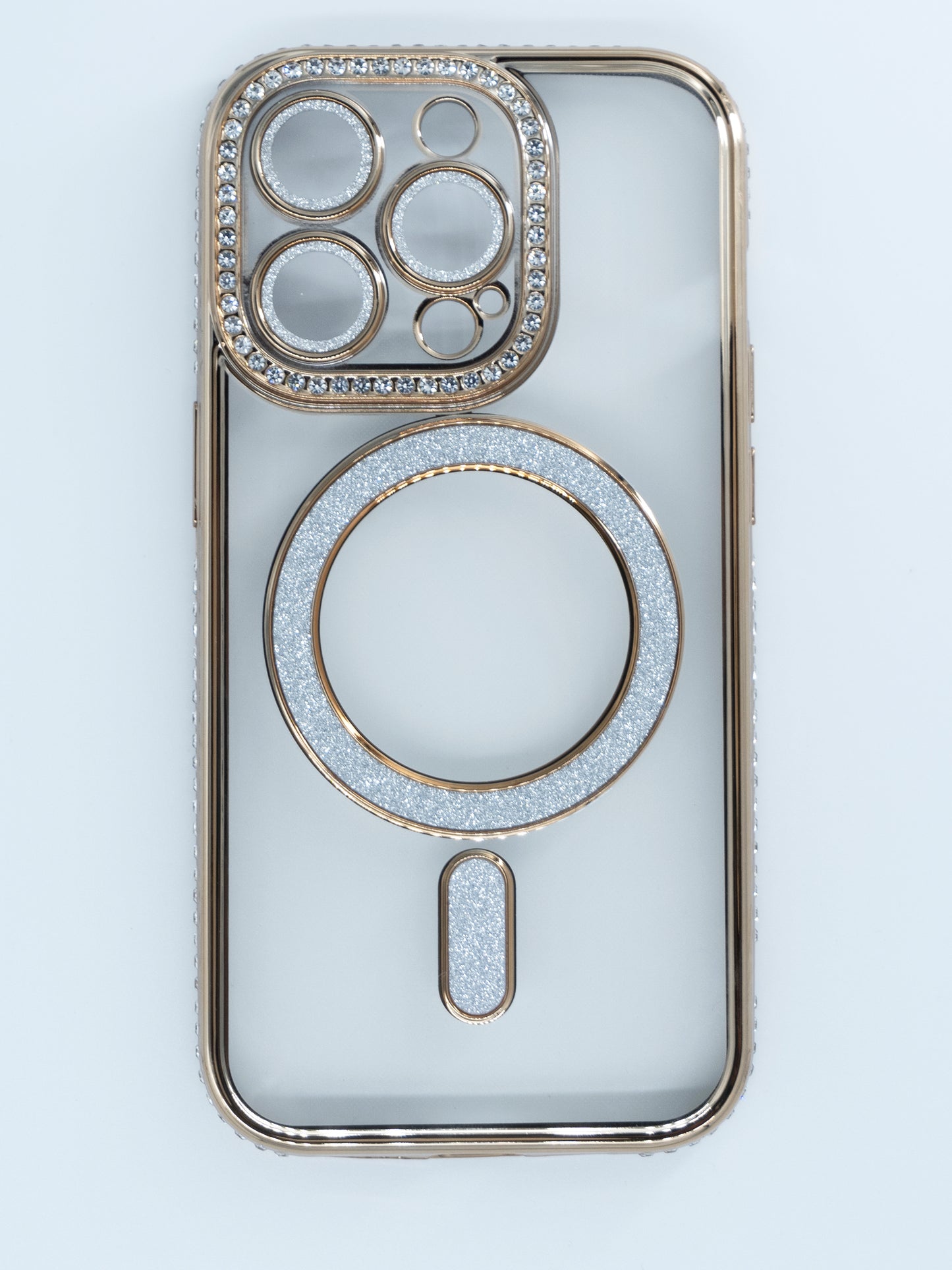 Diamond MG Case for iPhone 15 Pro (Gold)