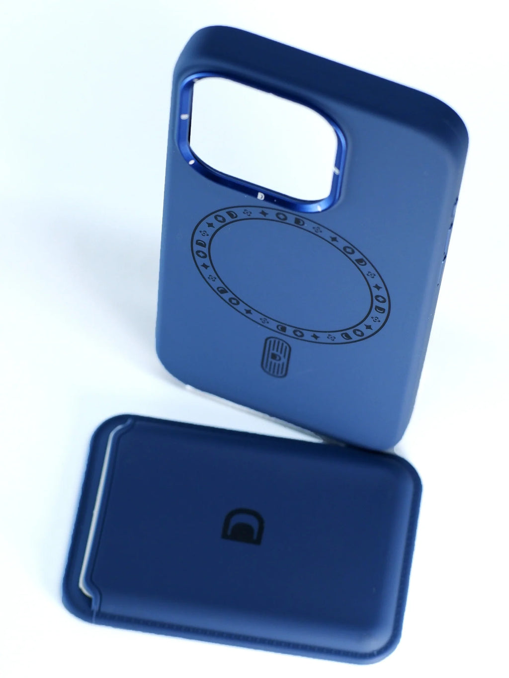 ARMMAX Premium Leatherette cover for iPhone 15 Pro Max (Blue)