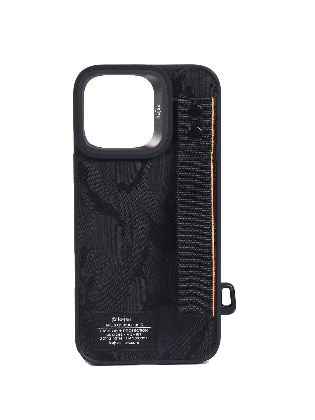 Kajsa premium case for iPhone 16 Pro Max (Black)