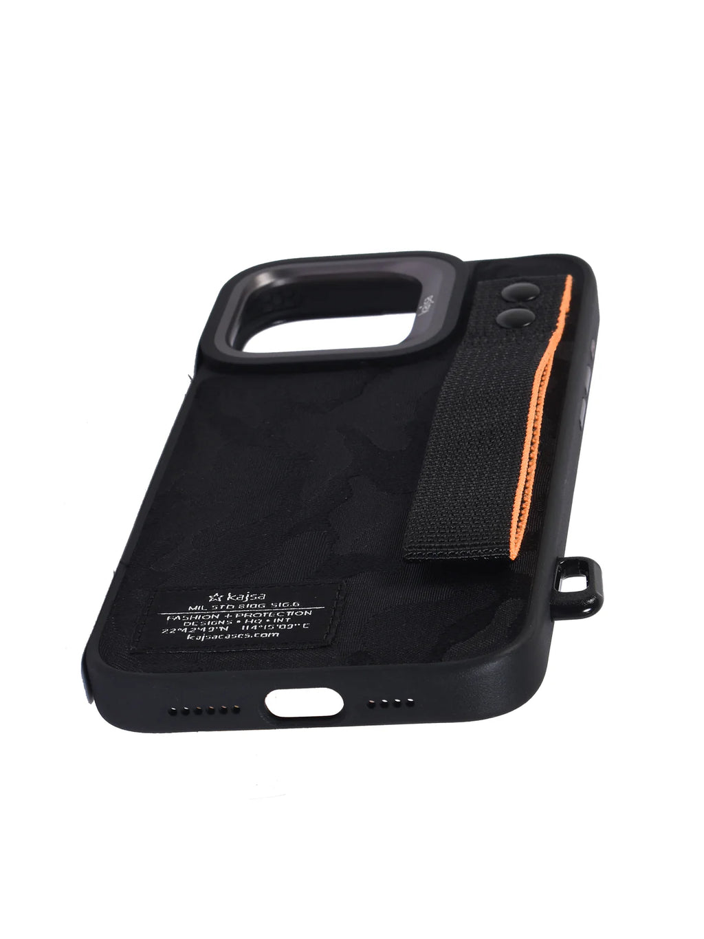 Kajsa premium case for iPhone 16 Pro Max (Black)
