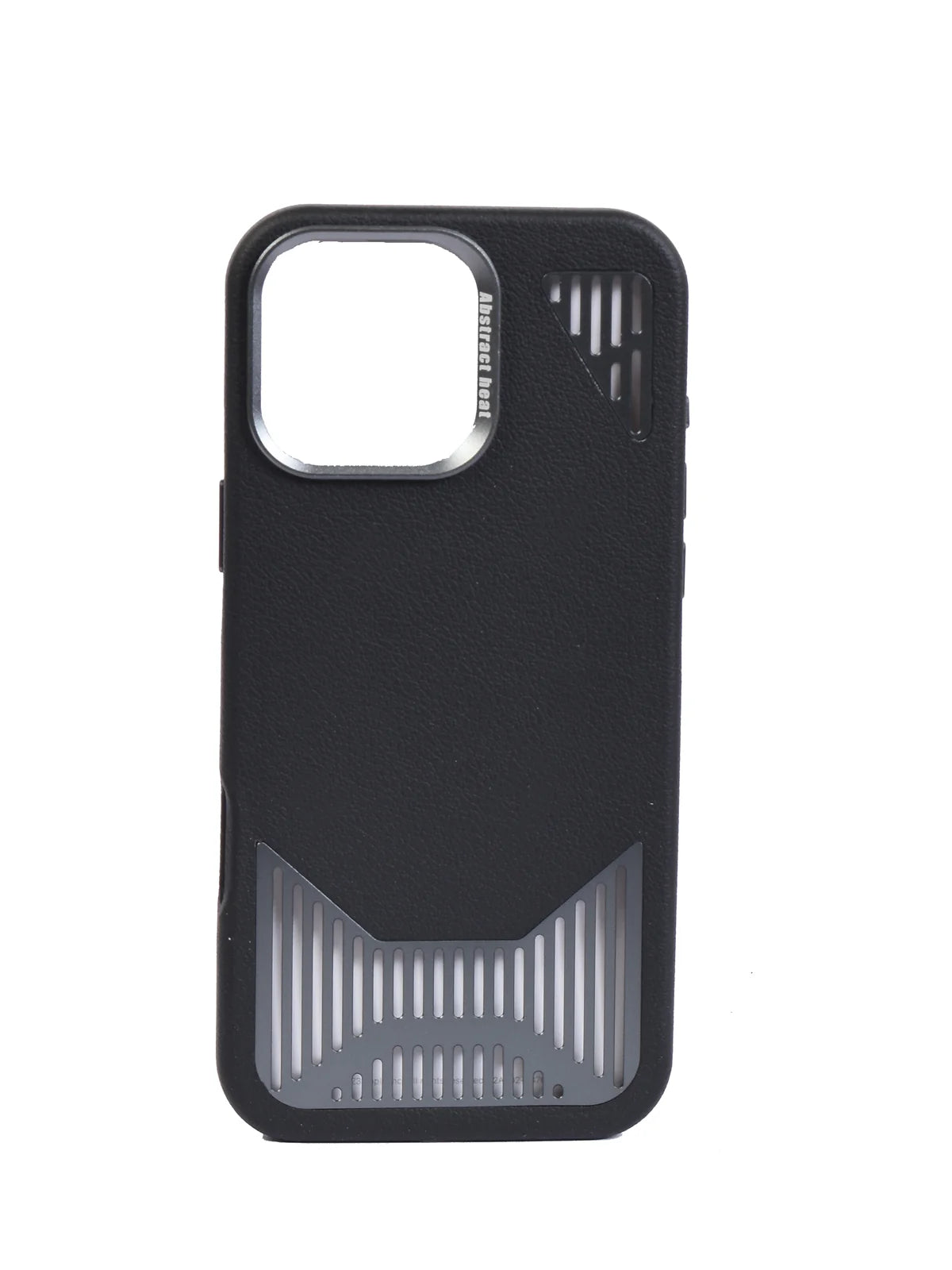 Case Chow's Aluminium Cooling Phone Case for iPhone 16 Pro (MagSafe, Black)