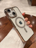 Diamond MG Case for iPhone 15 (Gold)