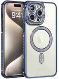 Diamond MG Case for iPhone 15 Pro (Blue)
