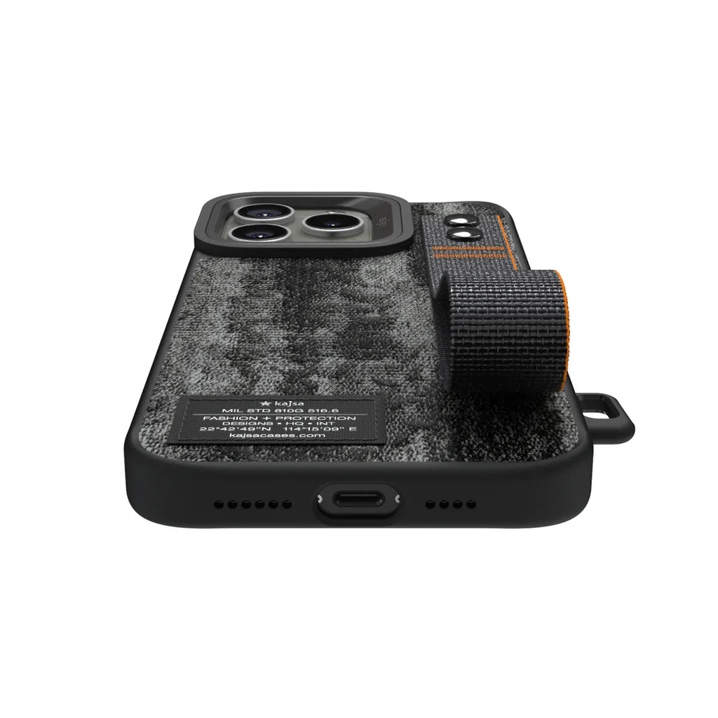 Kajsa premium case for iPhone 16 pro (Black)