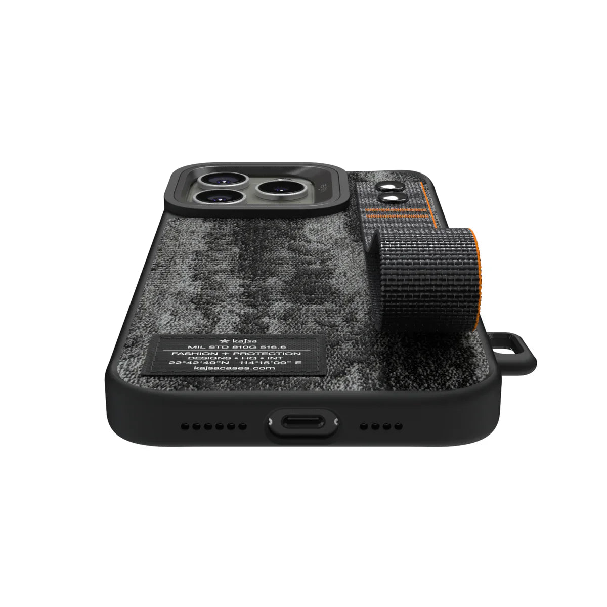 Kajsa premium case for iPhone 16 pro (Black)