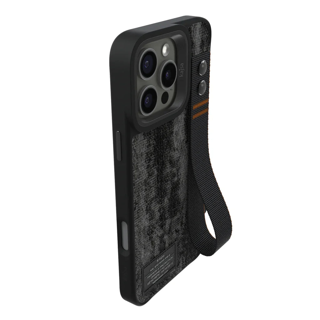 Kajsa premium case for iPhone 16 pro (Black)