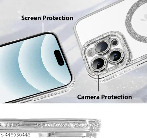 Diamond MG Case for iPhone 14 Pro (Silver)