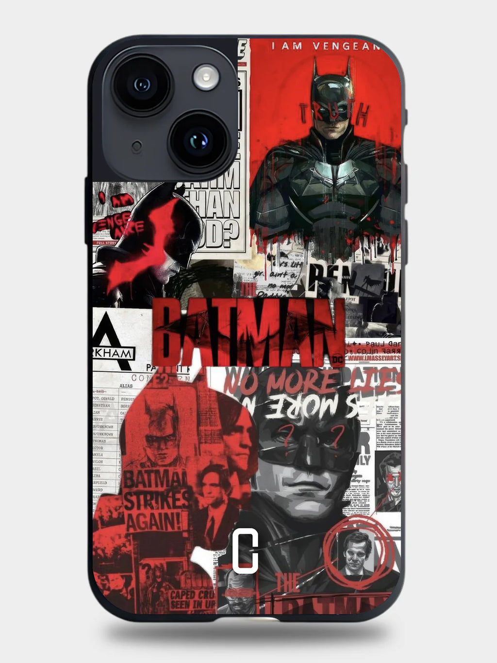 Case Chow's Batman Printed Cover for iPhone 14