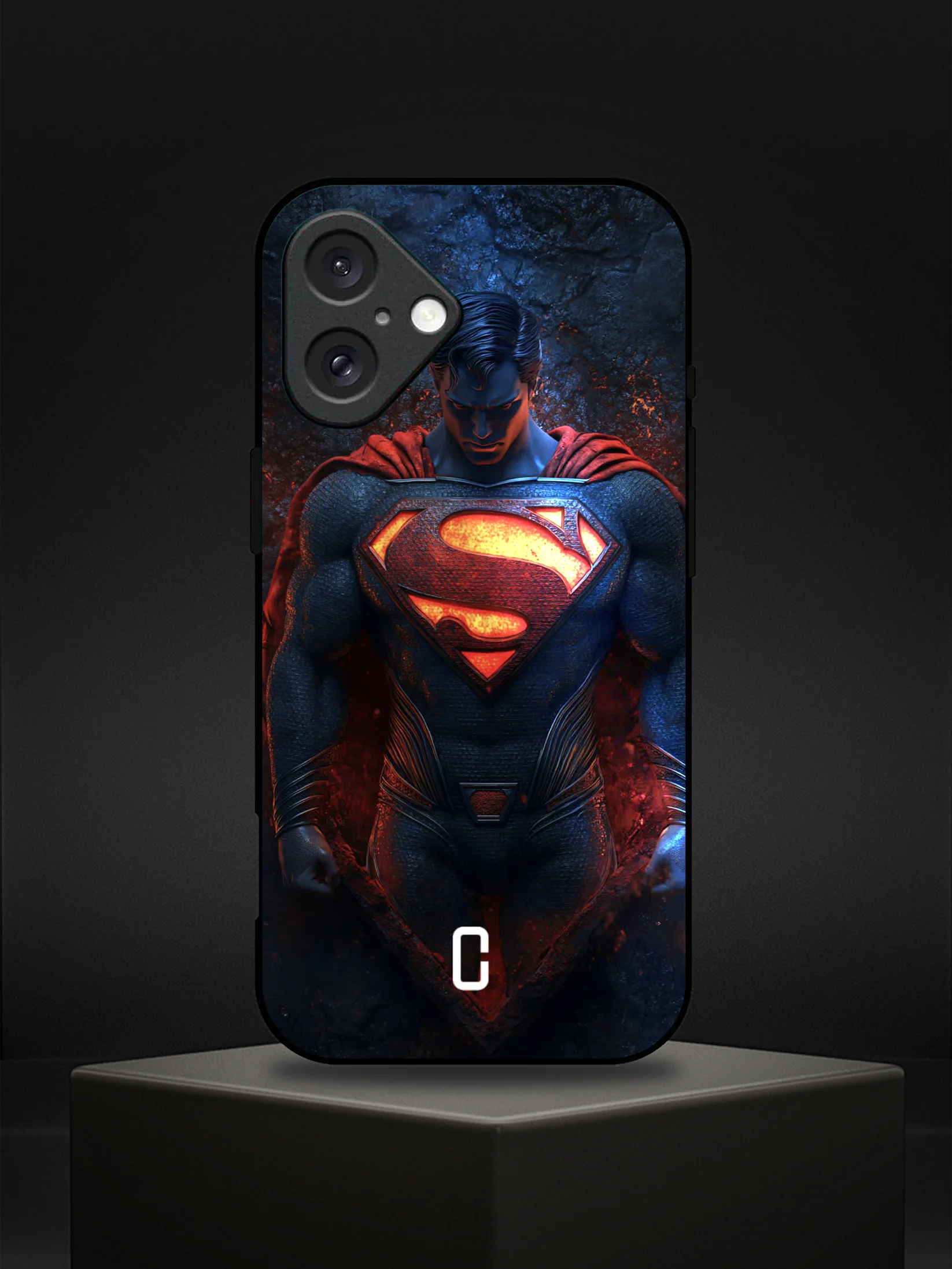 Case Chow's Superman Print Cover for iPhone 16
